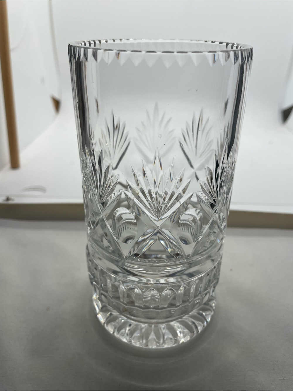 Royal Brierly Crystal Glass Candle Fairy Lamp